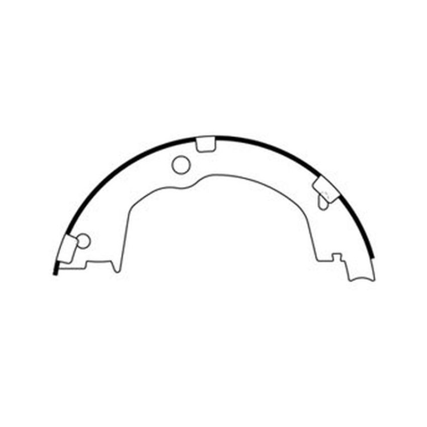 CENTRIC PARTS 111.09320 Centric Premium Parking Brake Shoes