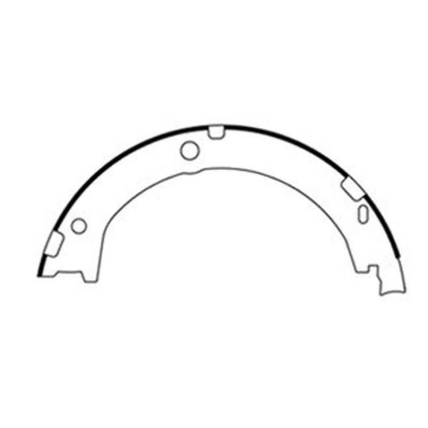 CENTRIC PARTS 111.09330 Centric Premium Parking Brake Shoes