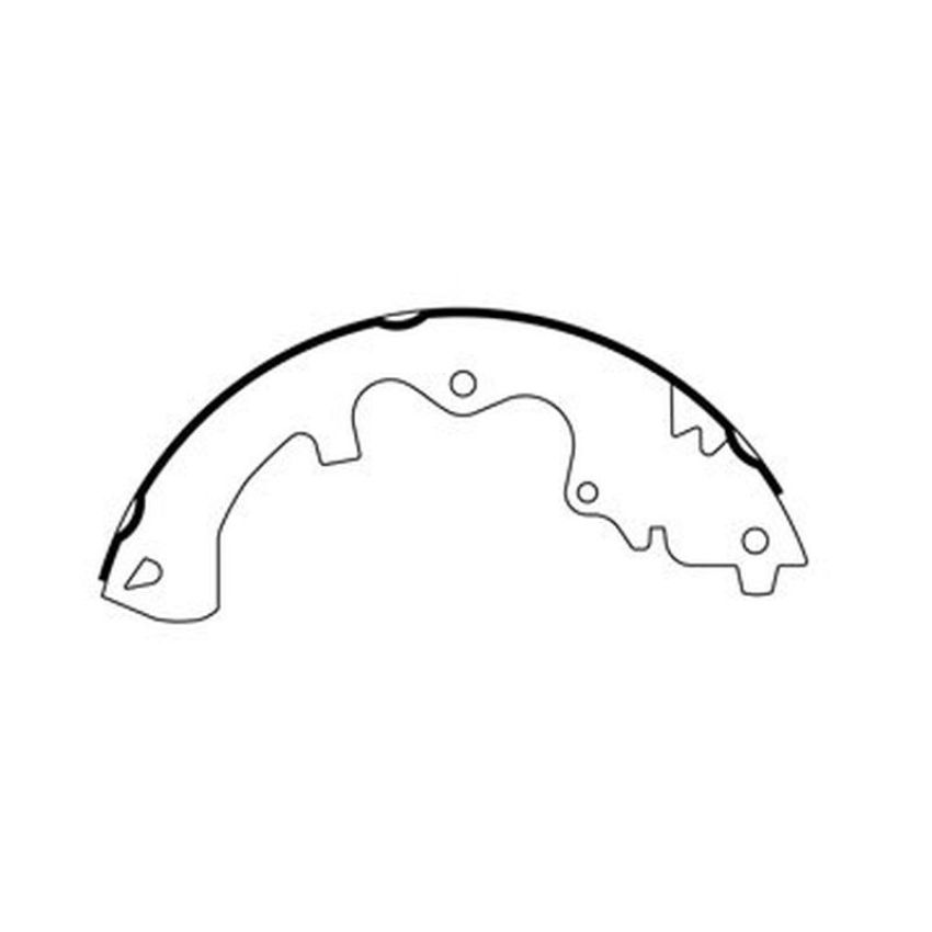 CENTRIC PARTS 111.09360 Centric Premium Brake Shoes