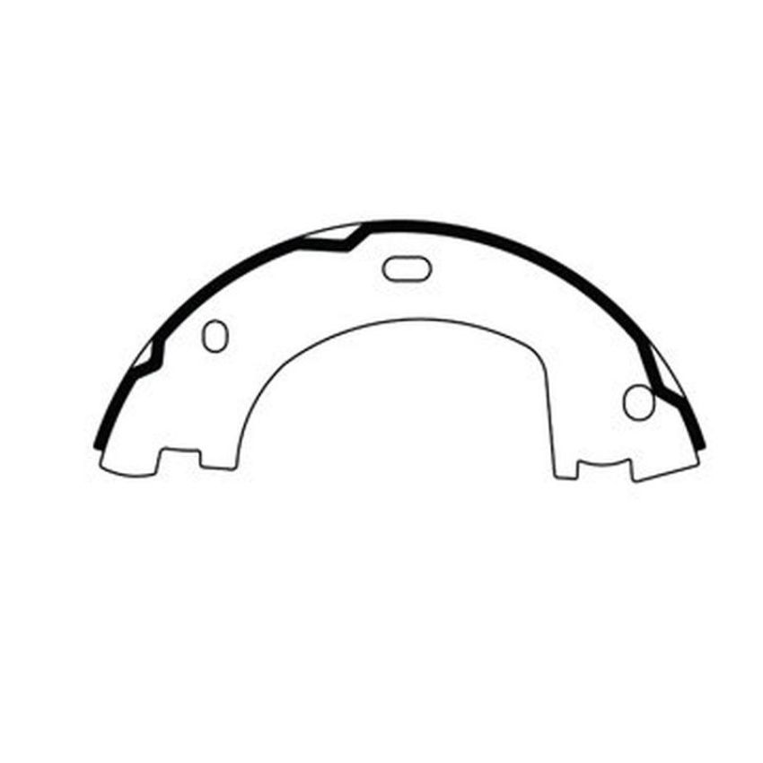 CENTRIC PARTS 111.09400 Centric Premium Parking Brake Shoes