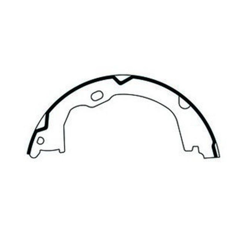CENTRIC PARTS 111.09410 Centric Premium Parking Brake Shoes