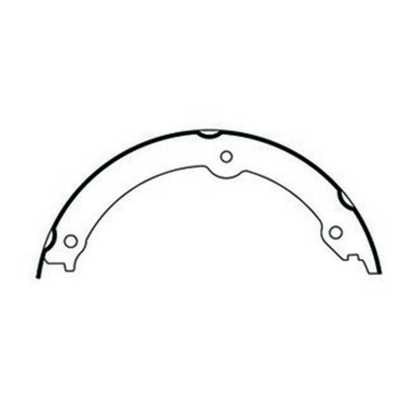 CENTRIC PARTS 111.09430 Centric Premium Parking Brake Shoes