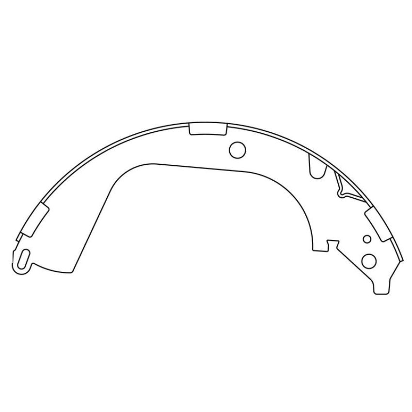 CENTRIC PARTS 111.09600 Centric Premium Brake Shoes