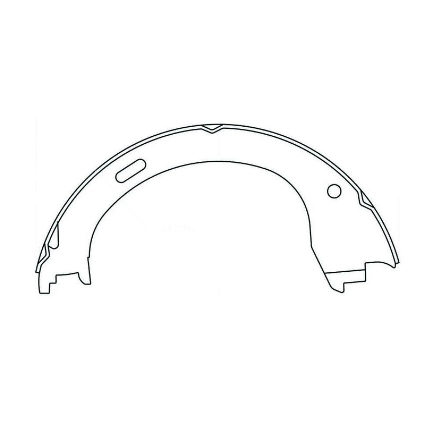 CENTRIC PARTS 111.09610 Centric Premium Parking Brake Shoes