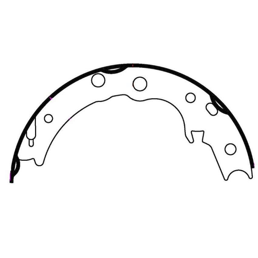 CENTRIC PARTS 111.10350 Centric Premium Parking Brake Shoes