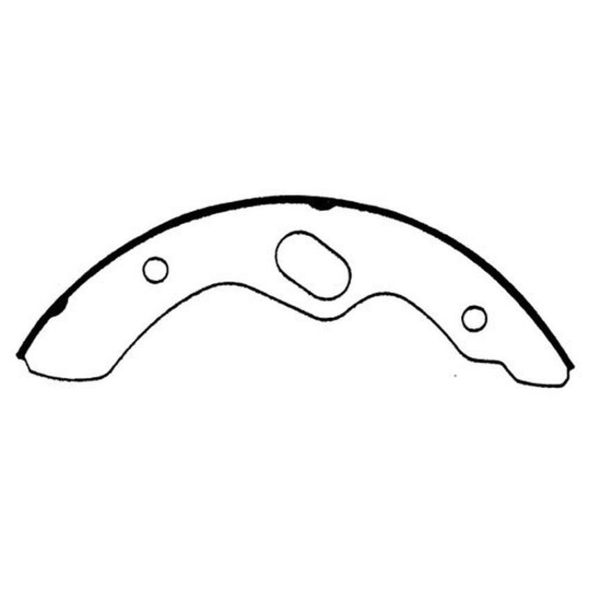 CENTRIC PARTS 112.06040 Centric Heavy Duty Brake Shoes