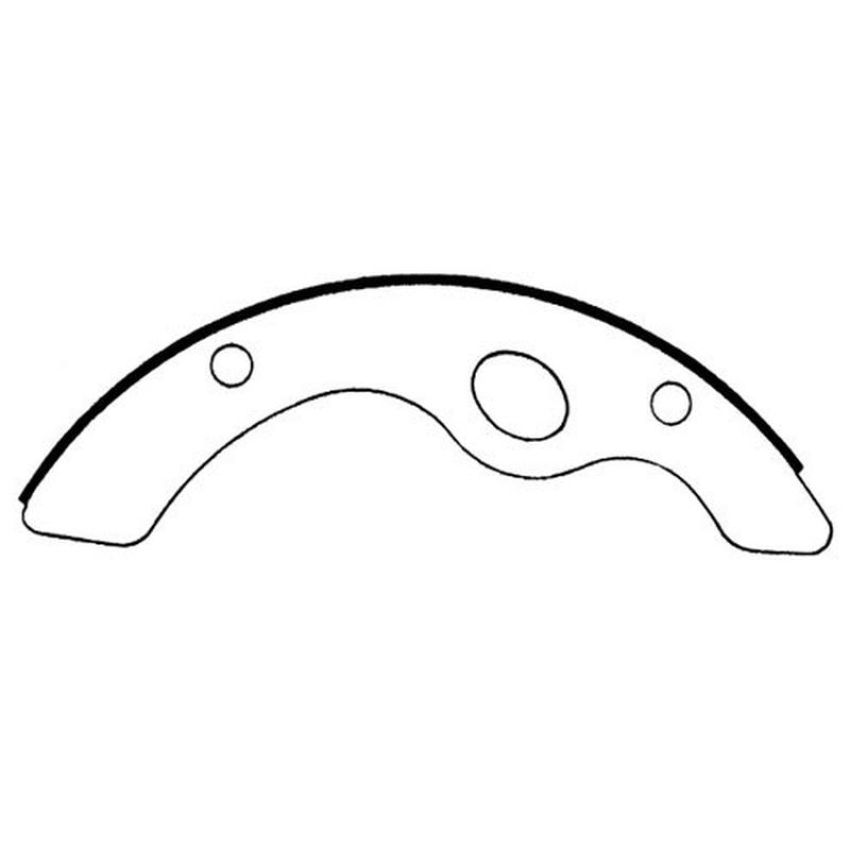 CENTRIC PARTS 112.06790 Centric Heavy Duty Brake Shoes