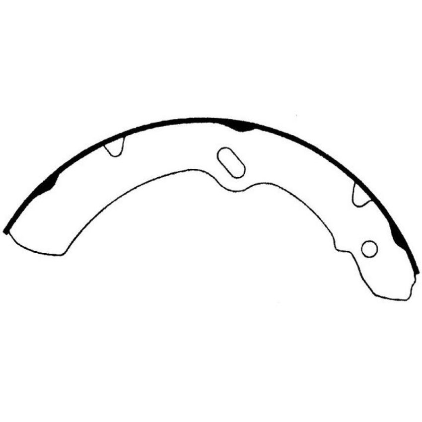 CENTRIC PARTS 112.06810 Centric Heavy Duty Brake Shoes