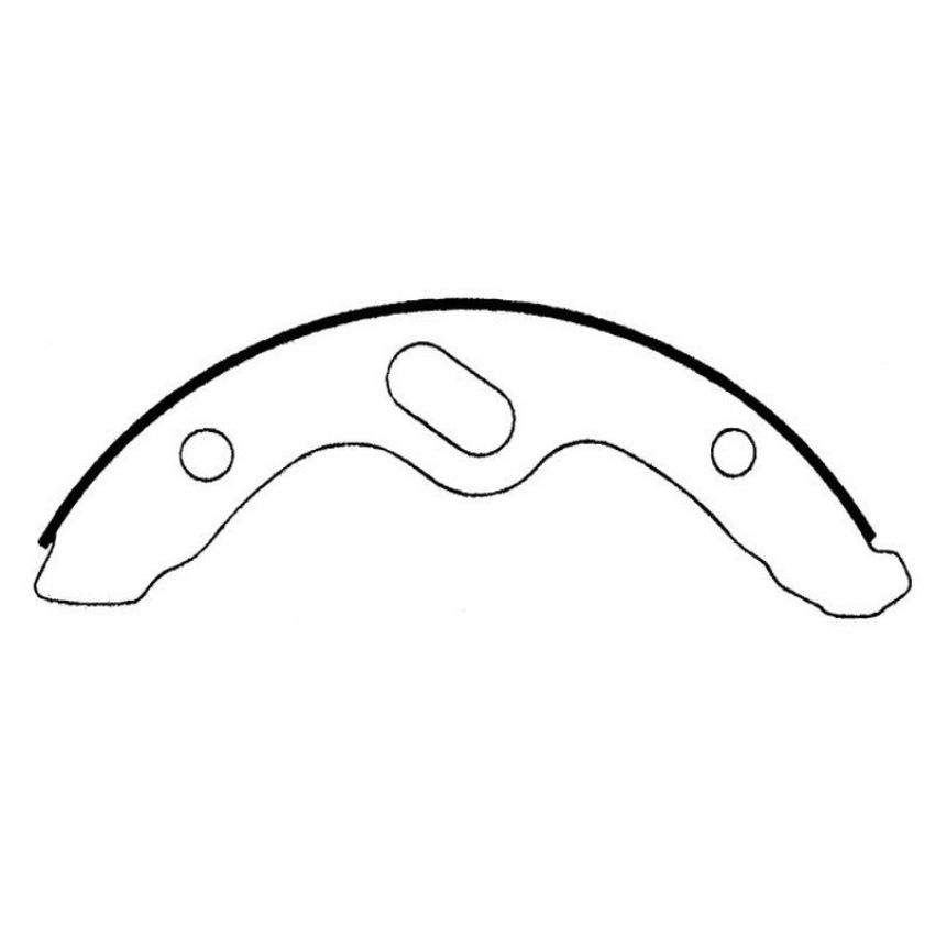 CENTRIC PARTS 112.06840 Centric Heavy Duty Brake Shoes
