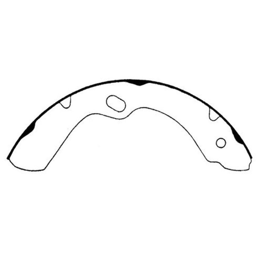 CENTRIC PARTS 112.06950 Centric Heavy Duty Brake Shoes