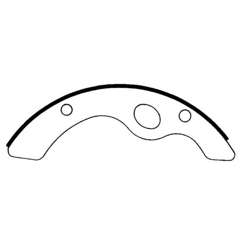 CENTRIC PARTS 112.07310 Centric Heavy Duty Brake Shoes