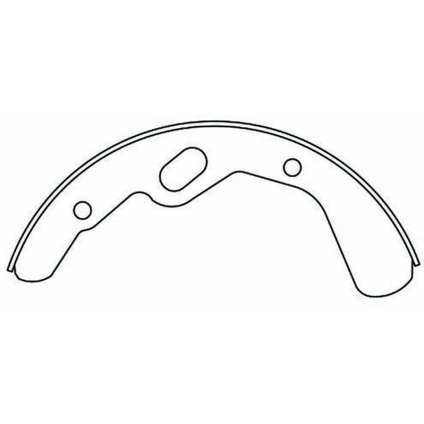 CENTRIC PARTS 112.08340 Centric Heavy Duty Brake Shoes