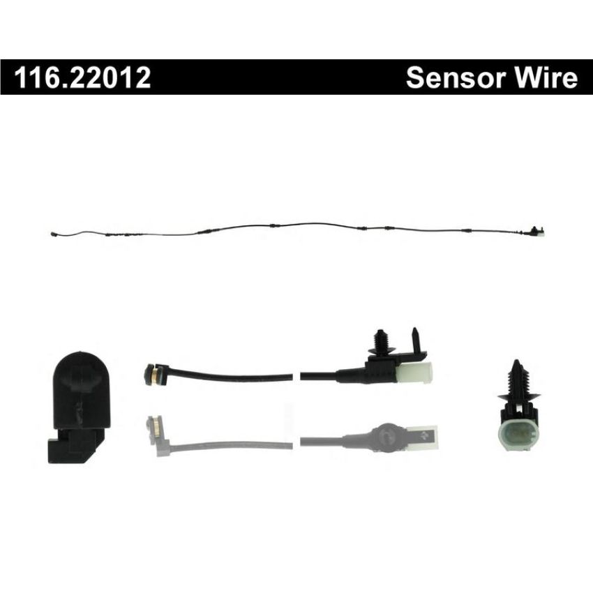 CENTRIC PARTS 116.22012 Centric Brake Pad Sensor Wire