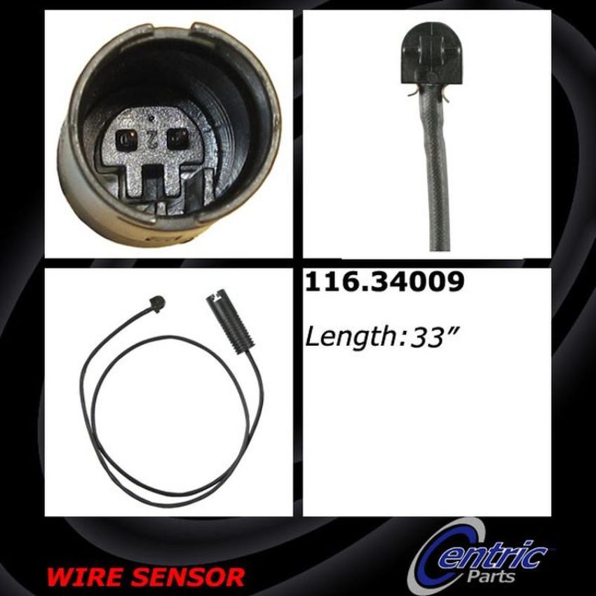 CENTRIC PARTS 116.34009 Centric Brake Pad Sensor Wire