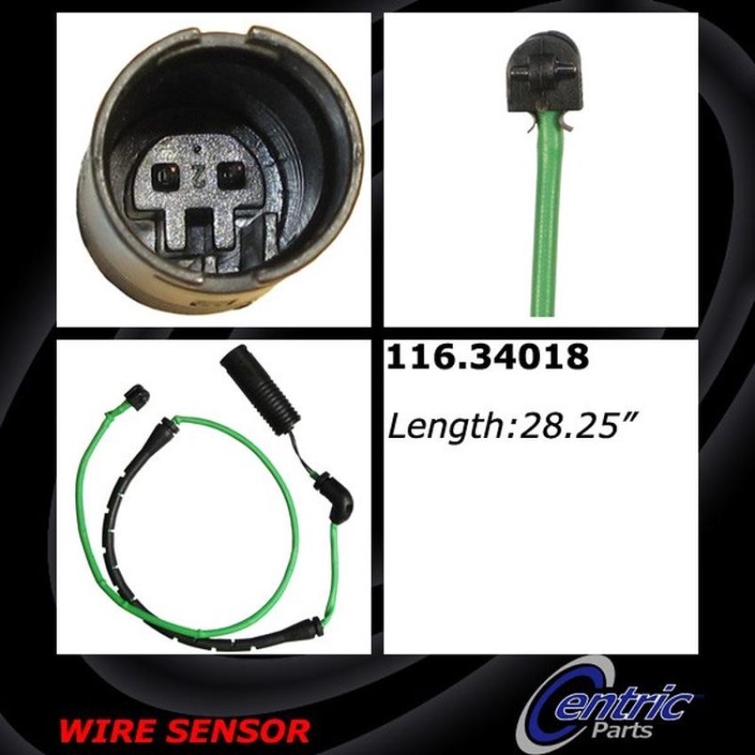CENTRIC PARTS 116.34018 Centric Brake Pad Sensor Wire