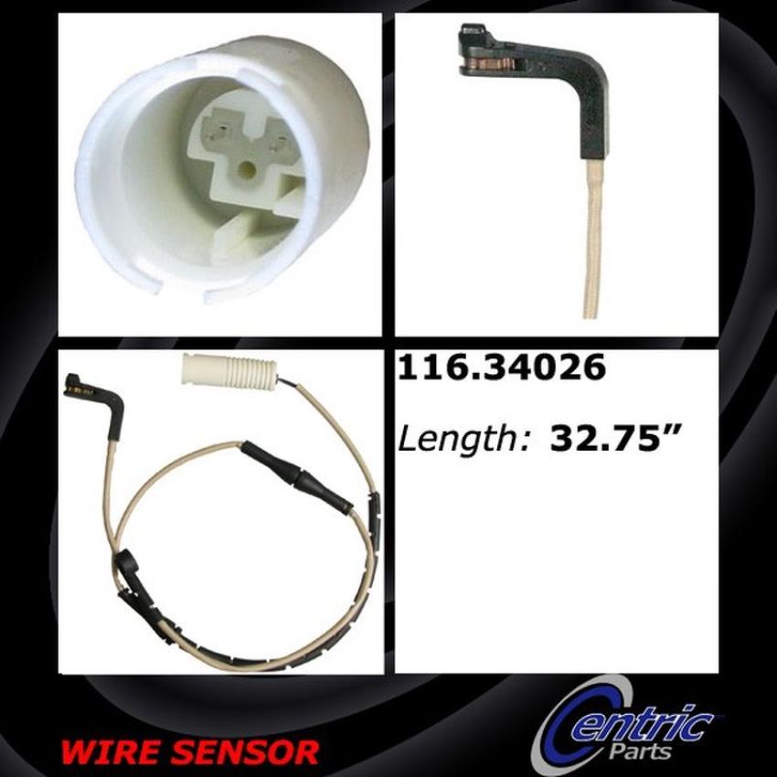 CENTRIC PARTS 116.34026 Centric Brake Pad Sensor Wire