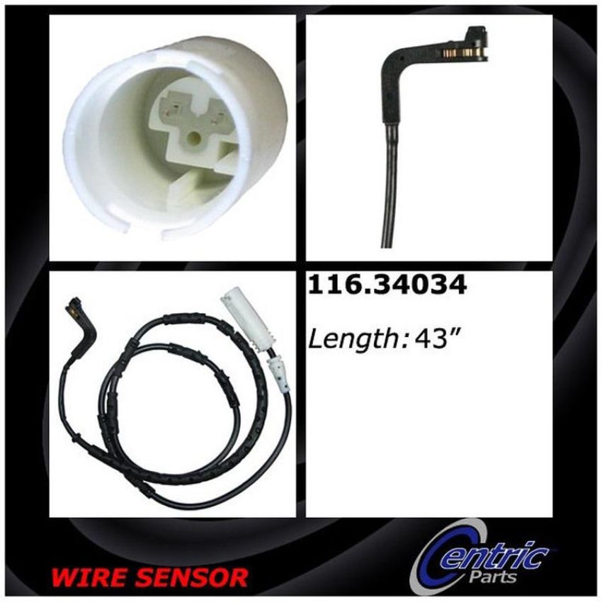 CENTRIC PARTS 116.34034 Centric Brake Pad Sensor Wire
