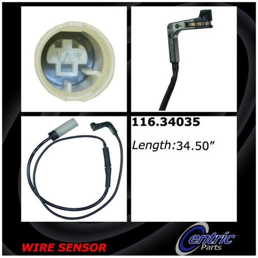 CENTRIC PARTS 116.34035 Centric Brake Pad Sensor Wire