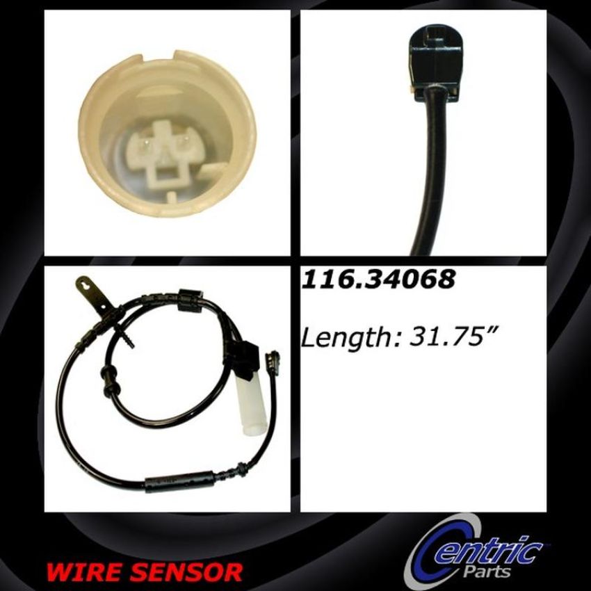 CENTRIC PARTS 116.34068 Centric Brake Pad Sensor Wire
