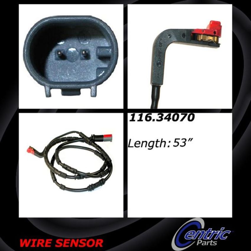 CENTRIC PARTS 116.34070 Centric Brake Pad Sensor Wire