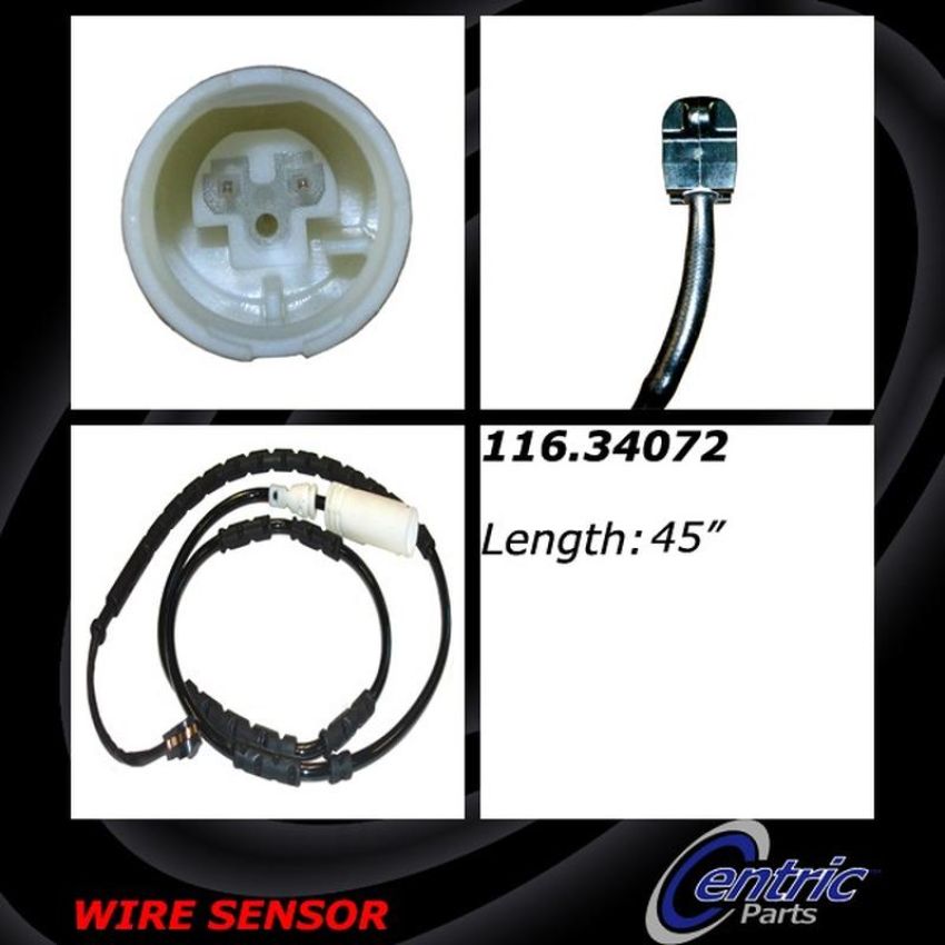 CENTRIC PARTS 116.34072 Centric Brake Pad Sensor Wire
