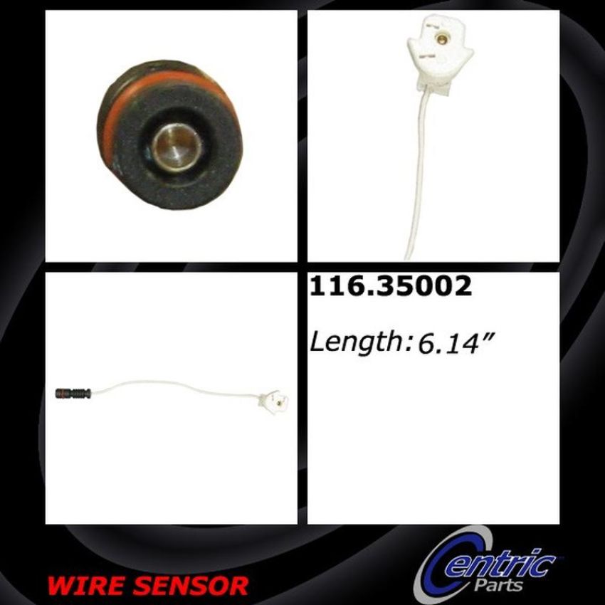 CENTRIC PARTS 116.35002 Centric Brake Pad Sensor Wire