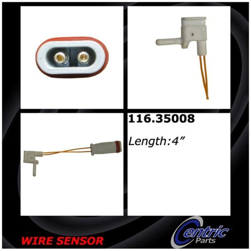 CENTRIC PARTS 116.35008 Centric Brake Pad Sensor Wire