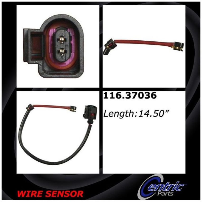 CENTRIC PARTS 116.37036 Centric Brake Pad Sensor Wire