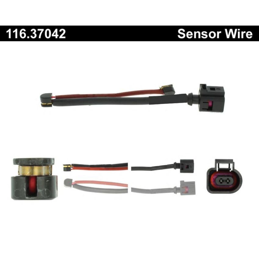 CENTRIC PARTS 116.37042 Centric Brake Pad Sensor Wire
