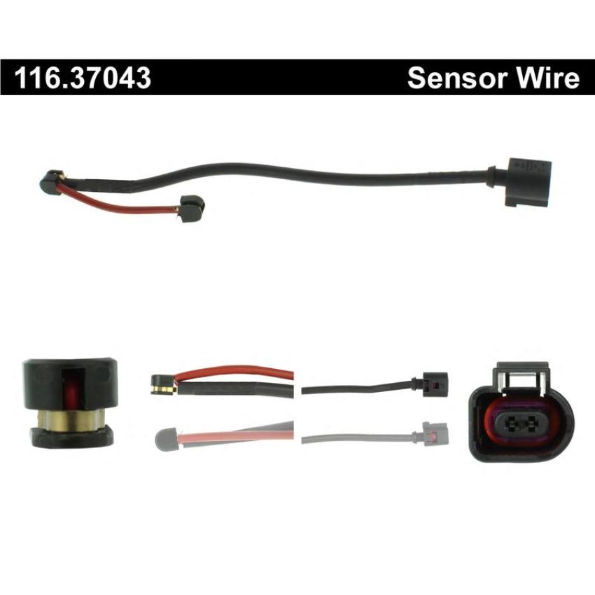 CENTRIC PARTS 116.37043 Centric Brake Pad Sensor Wire