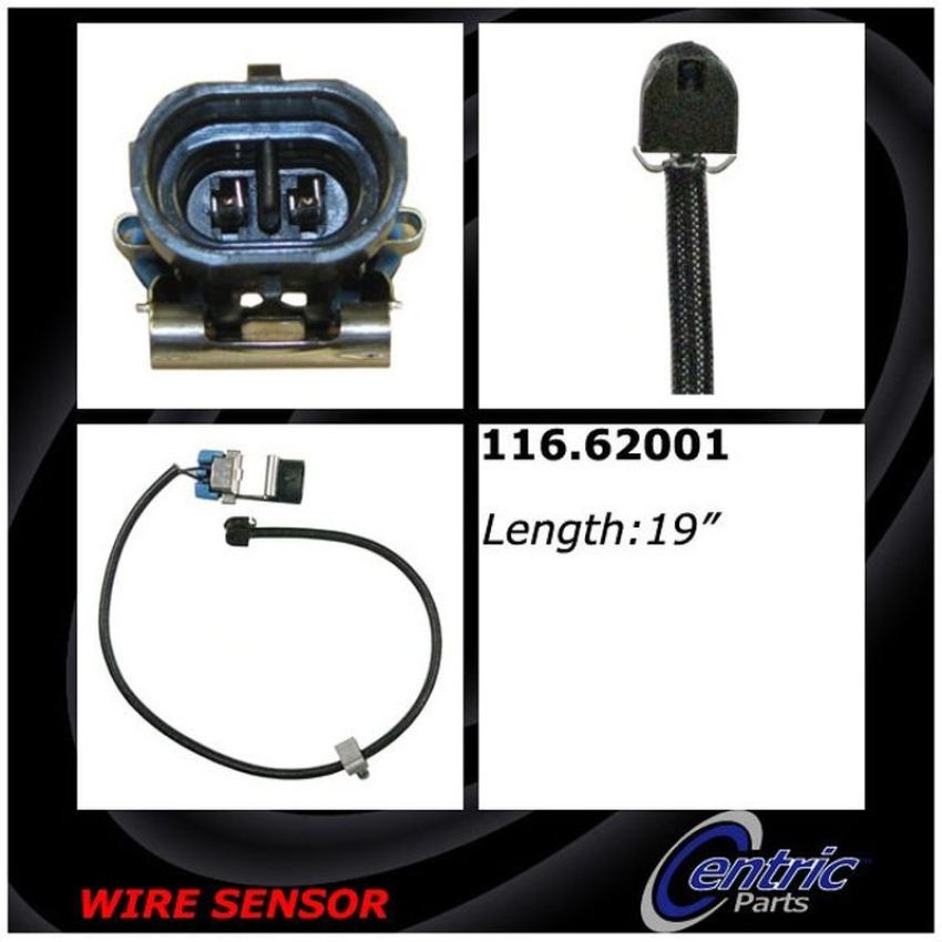 CENTRIC PARTS 116.62001 Centric Brake Pad Sensor Wire