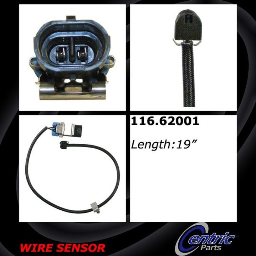 CENTRIC PARTS 116.62001 Centric Brake Pad Sensor Wire
