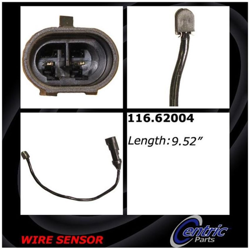CENTRIC PARTS 116.62004 Centric Brake Pad Sensor Wire