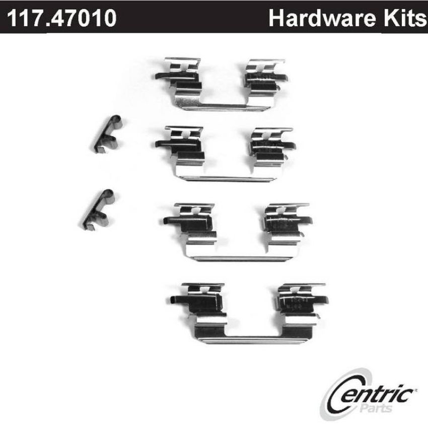 CENTRIC PARTS 117.47010 Centric Disc Brake Hardware Kit