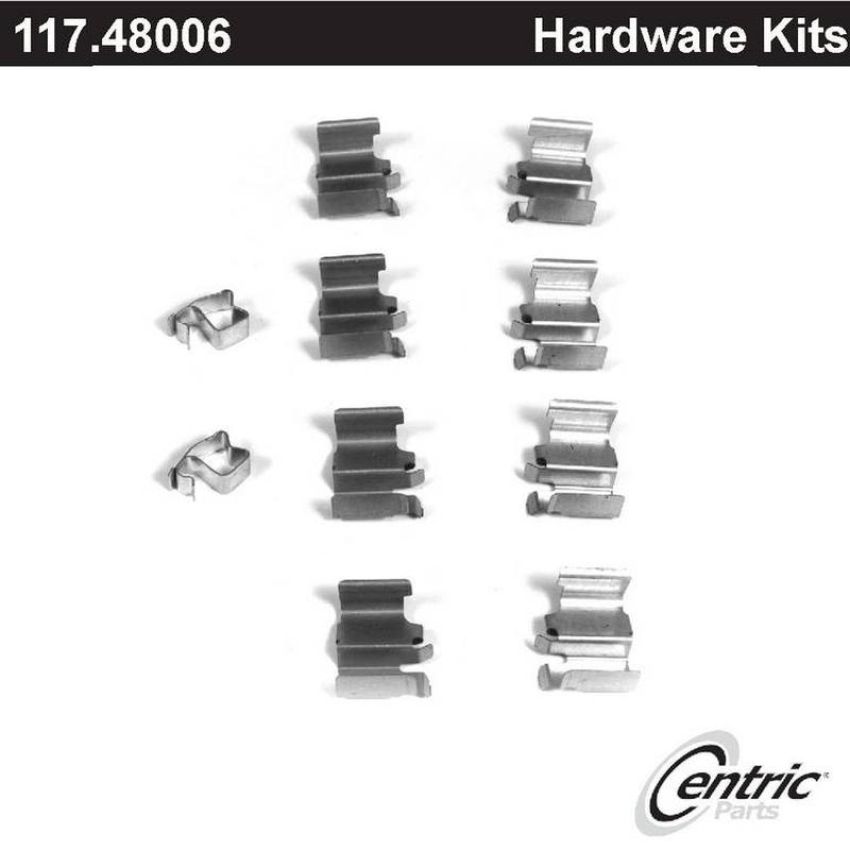 CENTRIC PARTS 117.48006 Centric Disc Brake Hardware Kit