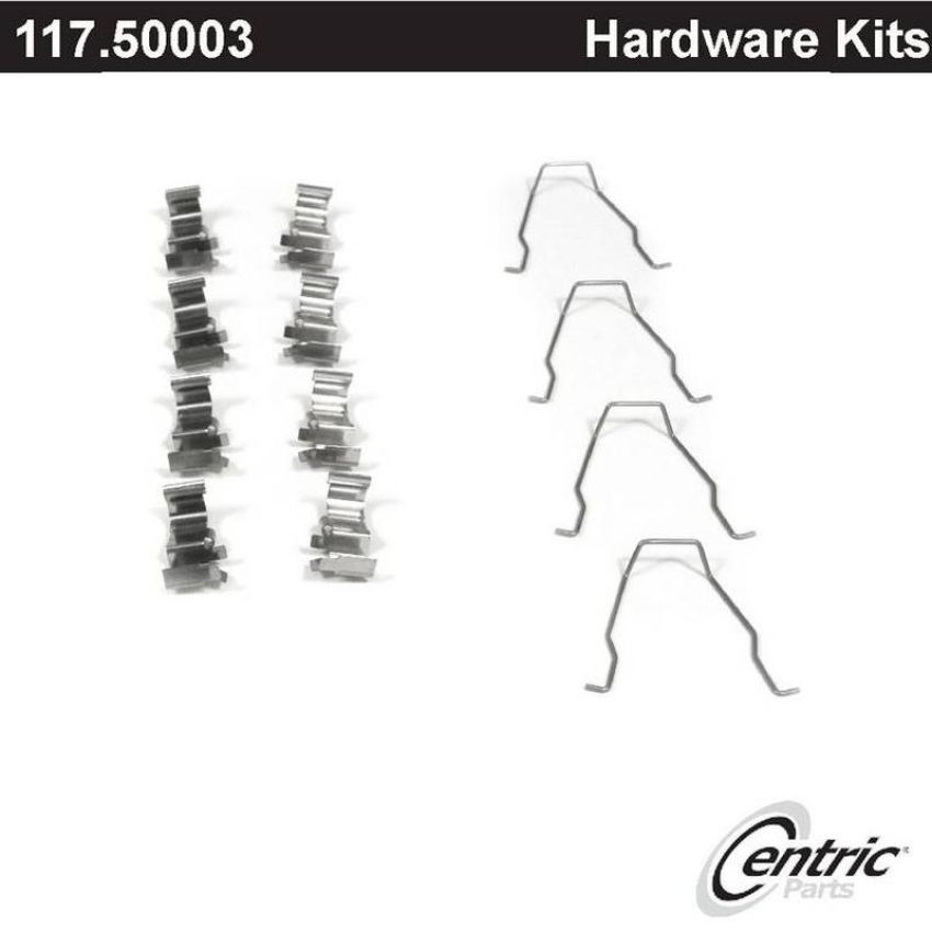 CENTRIC PARTS 117.50003 Centric Disc Brake Hardware Kit