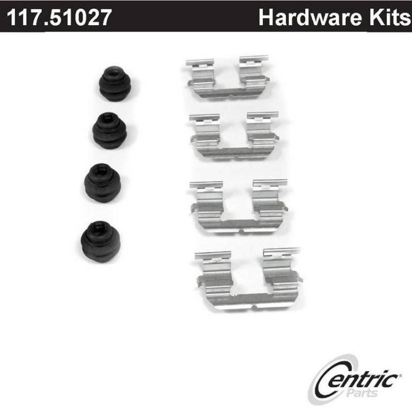 CENTRIC PARTS 117.51027 Centric Disc Brake Hardware Kit