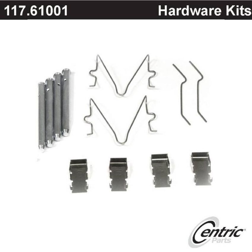 CENTRIC PARTS 117.61001 Centric Disc Brake Hardware Kit