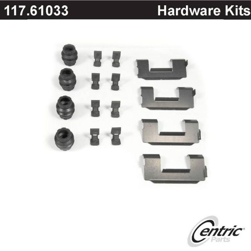 CENTRIC PARTS 117.61033 Centric Disc Brake Hardware Kit