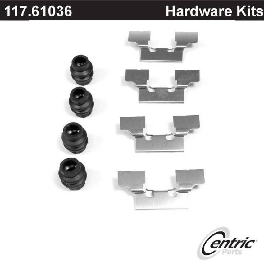 CENTRIC PARTS 117.61036 Centric Disc Brake Hardware Kit