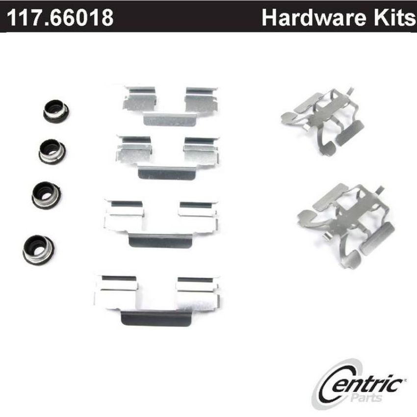 CENTRIC PARTS 117.66018 Centric Disc Brake Hardware Kit
