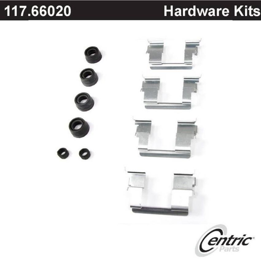 CENTRIC PARTS 117.66020 Centric Disc Brake Hardware Kit