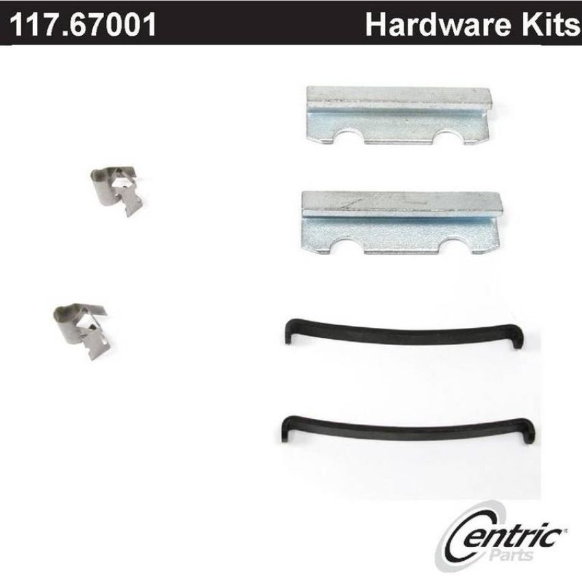 CENTRIC PARTS 117.67001 Centric Disc Brake Hardware Kit