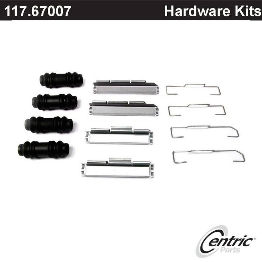 CENTRIC PARTS 117.67007 Centric Disc Brake Hardware Kit