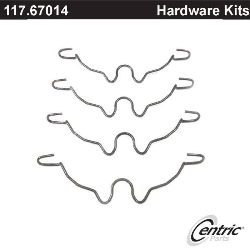 CENTRIC PARTS 117.67014 Centric Disc Brake Hardware Kit