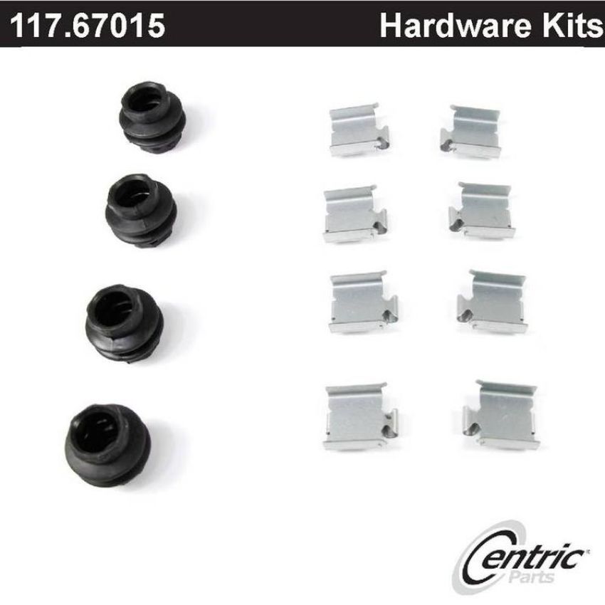 CENTRIC PARTS 117.67015 Centric Disc Brake Hardware Kit