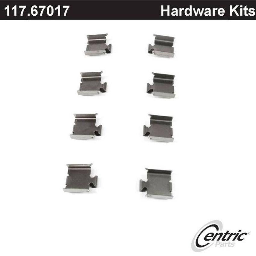 CENTRIC PARTS 117.67017 Centric Disc Brake Hardware Kit