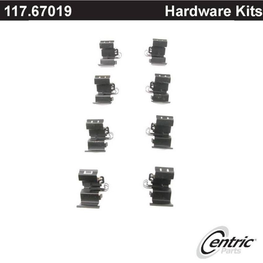 CENTRIC PARTS 117.67019 Centric Disc Brake Hardware Kit