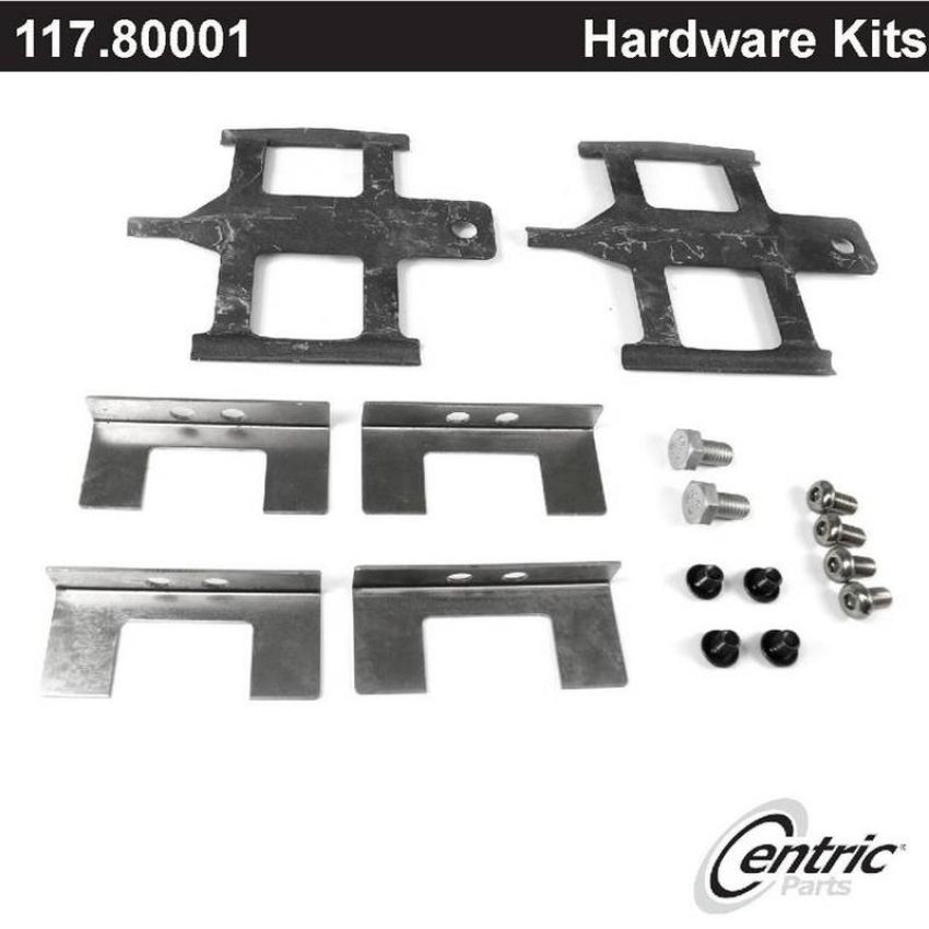 CENTRIC PARTS 117.80001 Centric Disc Brake Hardware Kit