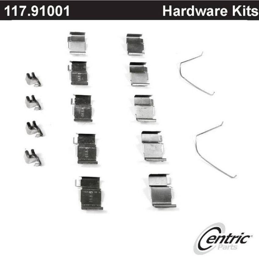 CENTRIC PARTS 117.91001 Centric Disc Brake Hardware Kit